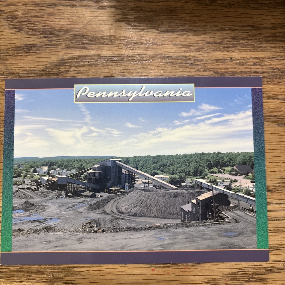 Jeddo Coal Breaker No 7 HarleighPA Anthracite Coal